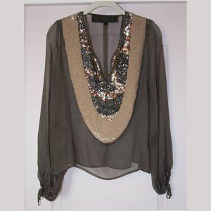 ASO Gossip Girl Leyendecker Turnout top size 0 *NEW WITHOUT TAGS*